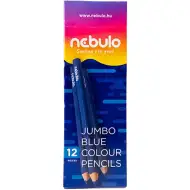 Nebulo: Niebieska trójkątna kredka Jumbo 1 szt.