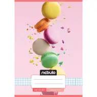 Nebulo: Notes w kratkę A5 z wzorem makaroników 27-32