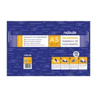 Nebulo: Okładka na zeszyt A5, 10 sztuk, samoprzylepna, gładka