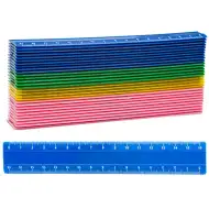 Nebulo: Plastikowa linijka w różnych kolorach 16 cm