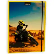Nebulo: Pudełko na zeszyty w formacie A4 z motywem motocrossowym