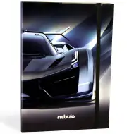 Nebulo: Pudełko na zeszyty w formacie A4 z samochodem sportowym