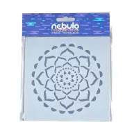 Nebulo: Szablon mandali z tworzywa sztucznego