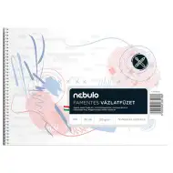 Nebulo: Szkicownik bezkwasowy, spiralny B4, 32 kartki