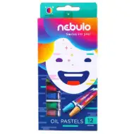 Nebulo: Zestaw 12 kolorowych pasteli olejnych