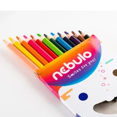 Nebulo: Zestaw dwunastu trójkątnych kredek Jumbo zdjęcie 2