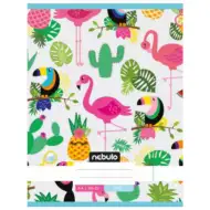 Nebulo: Zeszyt gładki Flamingo i Tukan A4 80-32