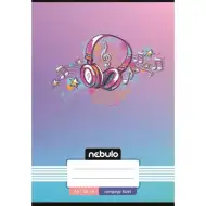 Nebulo: Zeszyt nutowy A5 36-16 z dziewczęcym wzorem