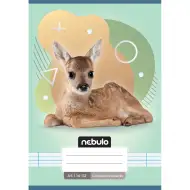 Nebulo: Zeszyt w linie dla 1 klasy, A5, 14-32, Z motywem zwierzęcia - Sarenka