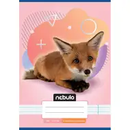 Nebulo: Zeszyt w linie dla klasy 4 z motywem lisa, format A5 21-32