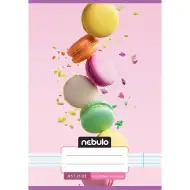 Nebulo: Zeszyt w linie dla klasy 4 z motywem makaroników 21-32