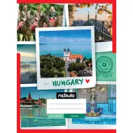 Nebulo: Zeszyt w linie szyty z motywem Węgier 81-32 A/4