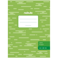 Nebulo: Zeszyt zszywany gładki A4 80-32
