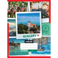 Nebulo: Zszyty gładki zeszyt węgierski wzór 80-32 A/4