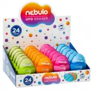 Nebulo: gumka UFO w różnych wariantach, 1 szt.