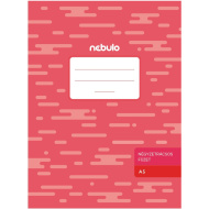 Nebulo: spiralny zeszyt w kratkę A5