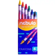 Nebulo: zestaw 6 kredek woskowych