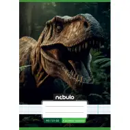 Nebulo: zeszyt liniowy w dinozaury T-Rex, klasa 4, format A5, 21-32
