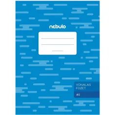 Nebulo: zeszyt spiralny w linię A5