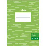 Nebulo: zszywany, gładki zeszyt 20-32 A5