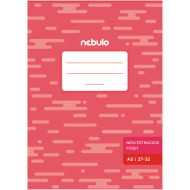 Nebulo: zszywany zeszyt w kratkę 27-32 A5