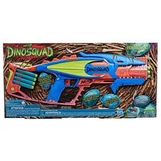 Nerf Dinosquad Terrodak wyrzutnia strzałek z pianki z 12 pociskami - Hasbro zdjęcie 3
