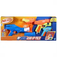 Nerf: N-Seria: Gear Up Pack zestaw 3 wyrzutni z 18 piankowymi nabojami - Hasbro