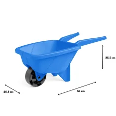 Niebieska 53 cm taczka do piaskownicy - Wader zdjęcie 2