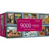 Nieco mniej klasyczna kolekcja sztuki 9000-elementowe puzzle UFT - Trefl