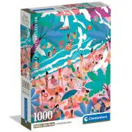 Niedziela na plaży HQC 1000-elementowe puzzle - Clementoni