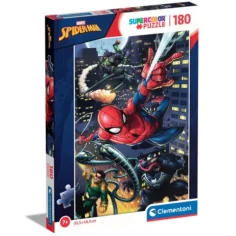 Niesamowity Spider-Man Supercolor 180-elementowe puzzle - Clementoni zdjęcie 2