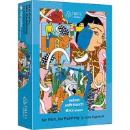 No pain, No painting aksamitna miękkość w dotyku 500-elementowe puzzle - Trefl