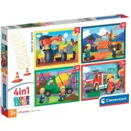 Noli zajęty 4w1 Supercolor puzzle - Clementoni