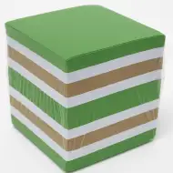 Notes samoprzylepny kolorowy, klejony, 900 arkuszy, 8,5x8,5x8,5 cm