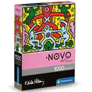 Novo Art: Keith Haring - Obraz bez tytułu 1000-elementowe puzzle - Clementoni