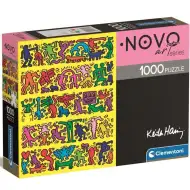 Novo Art: Keith Haring - Yellow Art 1000-elementowe puzzle - Clementoni