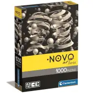 Novo Art: M. C. Escher - Więź jedności (Bond of Union) 1000-elementowe puzzle - Clementoni