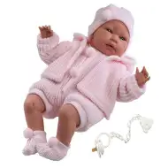 Noworodek płacząca dziewczynka lalka 40 cm