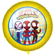 Okrągły foliowy balon Spidey 46 cm
