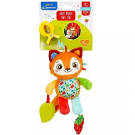 On the go pluszowy lis z gryzakiem - Clementoni