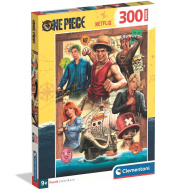 One Piece - załoga, puzzle 300 elementów - Clementoni