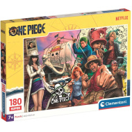 One Piece puzzle Supercolor 180 elementów - Clementoni