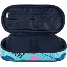 Owalny piórnik Disney Stitch z napisem Stay cool PC01 23x9,5x6 cm zdjęcie 2