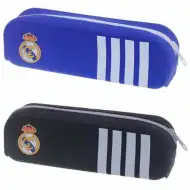 Owalny piórnik silikonowy Real Madrid w dwóch wariantach 20x5x6cm 1 szt.