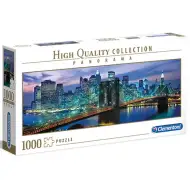 Panorama puzzle Brooklyn Bridge Nowy Jork HQC 1000 elementów - Clementoni