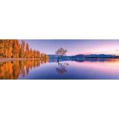 Panorama puzzle z 1000 elementów, Jezioro Wanaka, Nowa Zelandia - Clementoni zdjęcie 2
