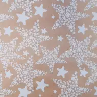 Papier do pakowania w gwiazdki 200x70 cm