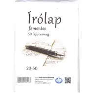 Papier listowy w kopertach bezdrzewny, 50 sztuk, 20-50