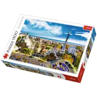 Park Güell, Barcelona 1500 elementów puzzle - Trefl