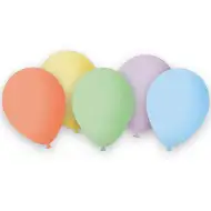 Pastelowe balony – zestaw 12 sztuk